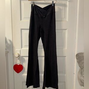 Aerie Crossover Flare Leggings